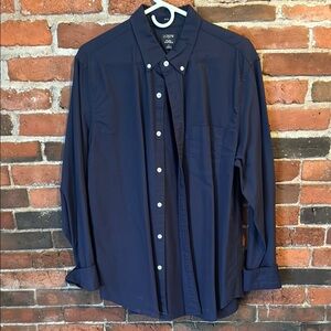 J. Crew Men's Navy Shirt